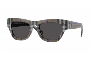 BURBERRY BE4440U Check Lichen Dark Grey
