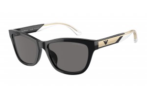 Emporio Armani EA4227U - fényes fekete, sötétszürke lencse