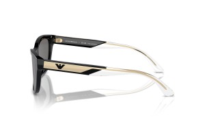 Emporio Armani EA4227U - fényes fekete, sötétszürke lencse
