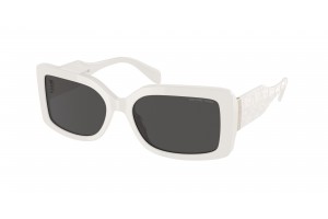 MICHAEL KORS MK2165 CORFU Optic White - Dark Grey lencse