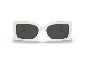 MICHAEL KORS MK2165 CORFU Optic White - Dark Grey lencse