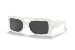 MICHAEL KORS MK2165 CORFU Optic White - Dark Grey lencse