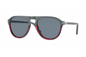 PERSOL PO3302S 117656 Grey Light Blue napszemüveg