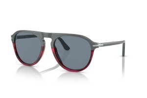 PERSOL PO3302S Grey Light Blue napszemüveg