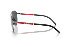 PRADA LINEA ROSSA PS 51XS - Gunmetal szürke, fekete tükrös