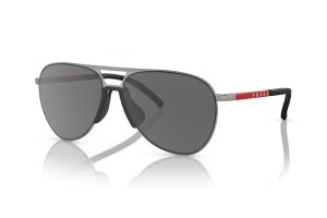 PRADA LINEA ROSSA PS 51XS - Gunmetal szürke, fekete tükrös