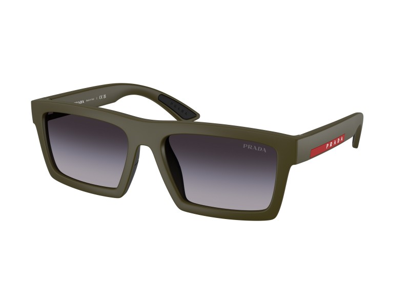 Prada Linea Rossa PS A07S matt zöld/fekete napszemüveg