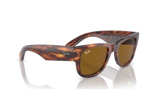 Ray-Ban RB0840S Mega Wayfarer csíkos Havana Brown