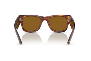 Ray-Ban RB0840S Mega Wayfarer csíkos Havana Brown