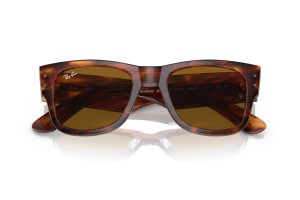 Ray-Ban RB0840S Mega Wayfarer csíkos Havana Brown