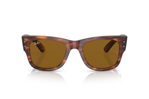Ray-Ban RB0840S Mega Wayfarer csíkos Havana Brown