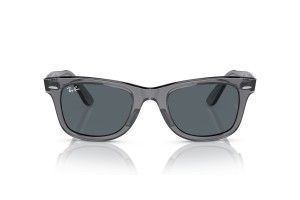 RAY-BAN RB2140 Wayfarer átlátszó szürke-kék