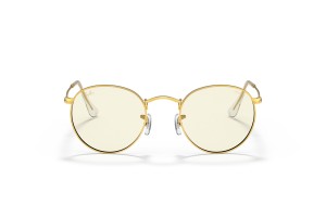 RAY-BAN RB3447 ROUND METAL Gold napszemüveg (9196BL)