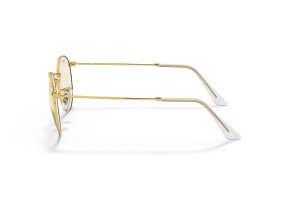 RAY-BAN RB3447 ROUND METAL Gold napszemüveg (9196BL)