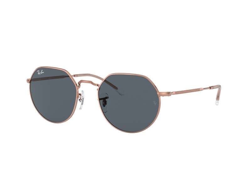 RAY-BAN RB3565 JACK Rose Gold kék lencse