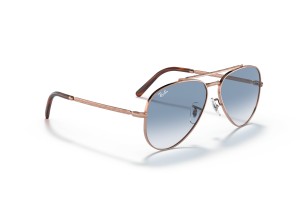 RAY-BAN RB3625 New Aviator - Rose Gold / átlátszó kék