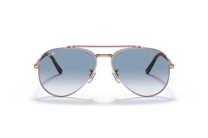RAY-BAN RB3625 New Aviator - Rose Gold / átlátszó kék