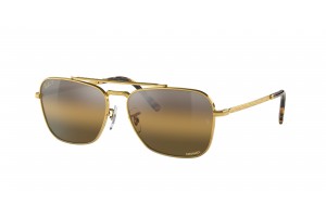 Ray-Ban RB3636 New Caravan arany-ezüst keret barna polarizált