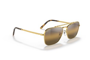 Ray-Ban RB3636 New Caravan arany-ezüst keret barna polarizált
