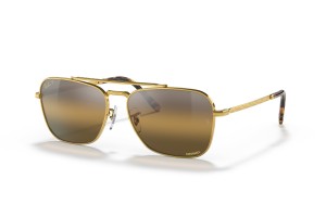 Ray-Ban RB3636 New Caravan arany-ezüst keret barna polarizált