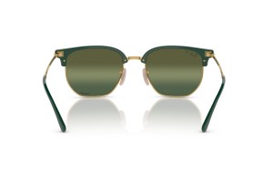 RAY-BAN RB4416 Clubmaster Green On Gold polarizált