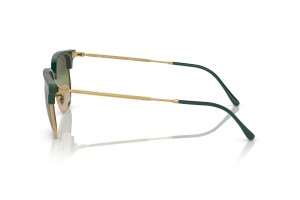 RAY-BAN RB4416 Clubmaster Green On Gold polarizált
