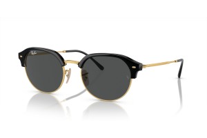 Ray-Ban RB4429 Black On Gold Clear/Grey napszemüveg