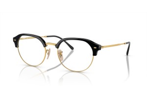 Ray-Ban RB4429 Black On Gold Clear/Grey napszemüveg