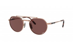 Ray-Ban RB8265 Jack II titán, Rose Gold, Dark Violet