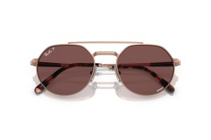 Ray-Ban RB8265 Jack II titán, Rose Gold, Dark Violet