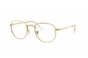 Ray-Ban RX6448 HEXAGONAL Gold demo lencse szemüveg