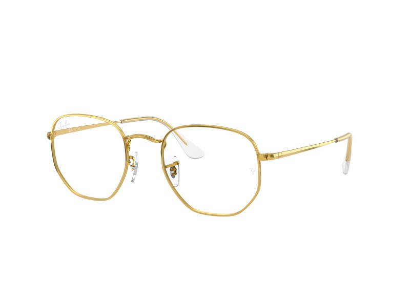 Ray-Ban RX6448 HEXAGONAL Gold demo lencse szemüveg