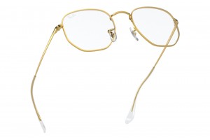 Ray-Ban RX6448 HEXAGONAL Gold demo lencse szemüveg
