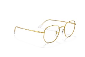 Ray-Ban RX6448 HEXAGONAL Gold demo lencse szemüveg