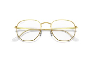 Ray-Ban RX6448 HEXAGONAL Gold demo lencse szemüveg