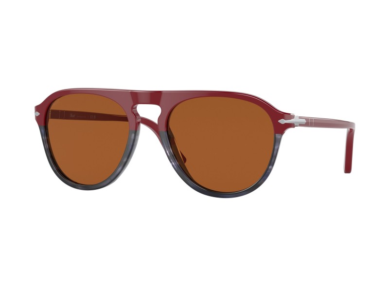 PERSOL PO3302S 117753 Bordeaux Brown napszemüveg