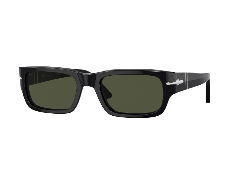 PERSOL PO3347S ADRIEN fekete keret zöld lencse