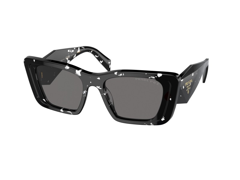 PRADA PR 08YS Black Crystal Tortoise polarizált napszemüveg