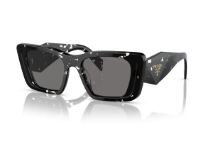 PRADA PR 08YS Black Crystal Tortoise polarizált napszemüveg