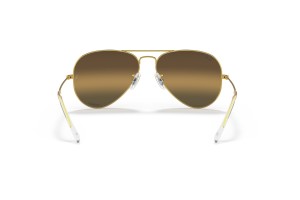 Ray-Ban RB3025 Aviator arany-ezüst keret, barna polarizált