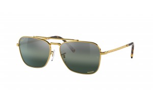 RAY-BAN RB3636 CARAVAN Gold/Silver kék polarizált