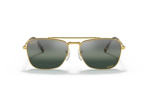 RAY-BAN RB3636 CARAVAN Gold/Silver kék polarizált