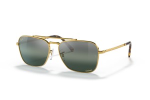 RAY-BAN RB3636 CARAVAN Gold/Silver kék polarizált