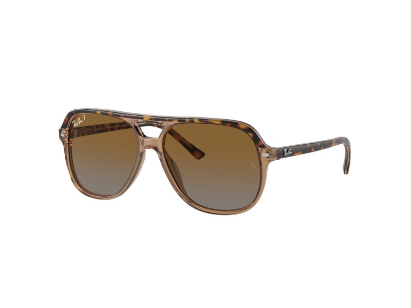 Ray-Ban RJ9096S JUNIOR BILL Havana barna-szürke polarizált