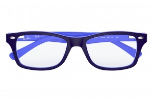 Ray-Ban RY1531 3839 kék gyermek DEMO lencse