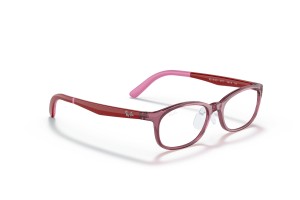 Ray-Ban RY1613D 3777 Transparent Pink gyermek, DEMO lencse