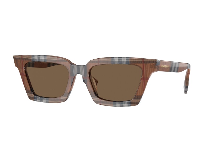 Burberry BE4392U BRIAR barna kockás napszemüveg