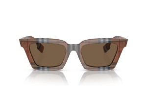 Burberry BE4392U BRIAR barna kockás napszemüveg