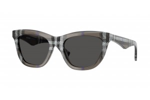 Burberry BE4435 Check Lichen napszemüveg – sötétszürke