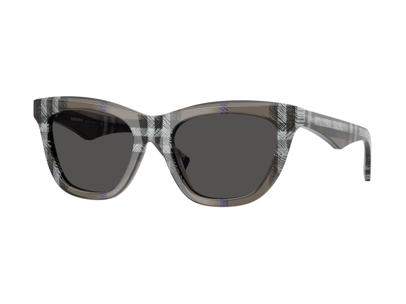 Burberry BE4435 Check Lichen napszemüveg – sötétszürke